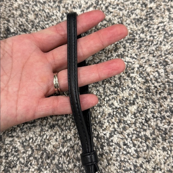 Coach Corner Zip Signature Black Smoke Monogram Maximalism Luxury Wristlet - Picture 6 of 6